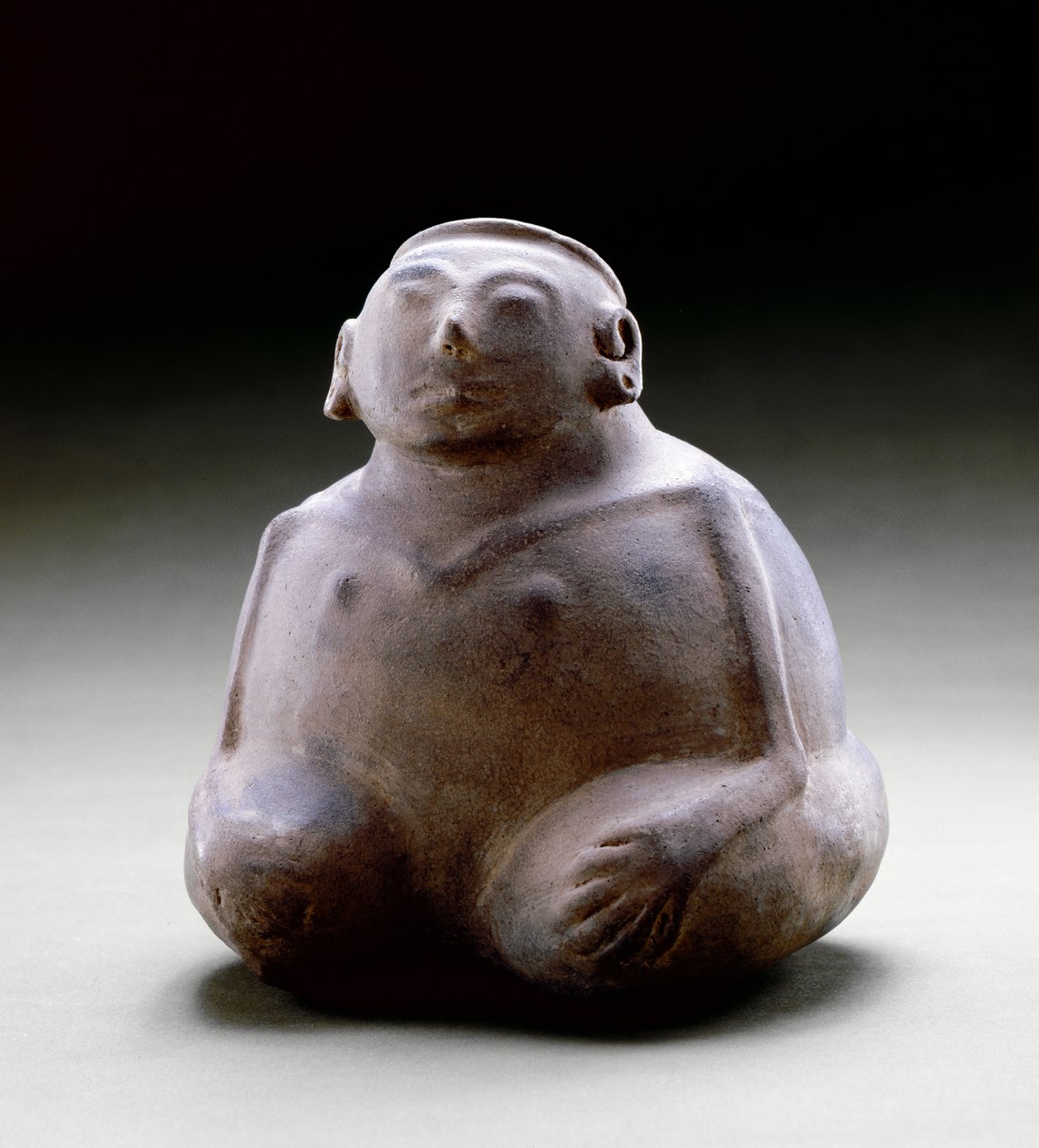 Human effigy vessel, 1300-1500 by Mississippian culture