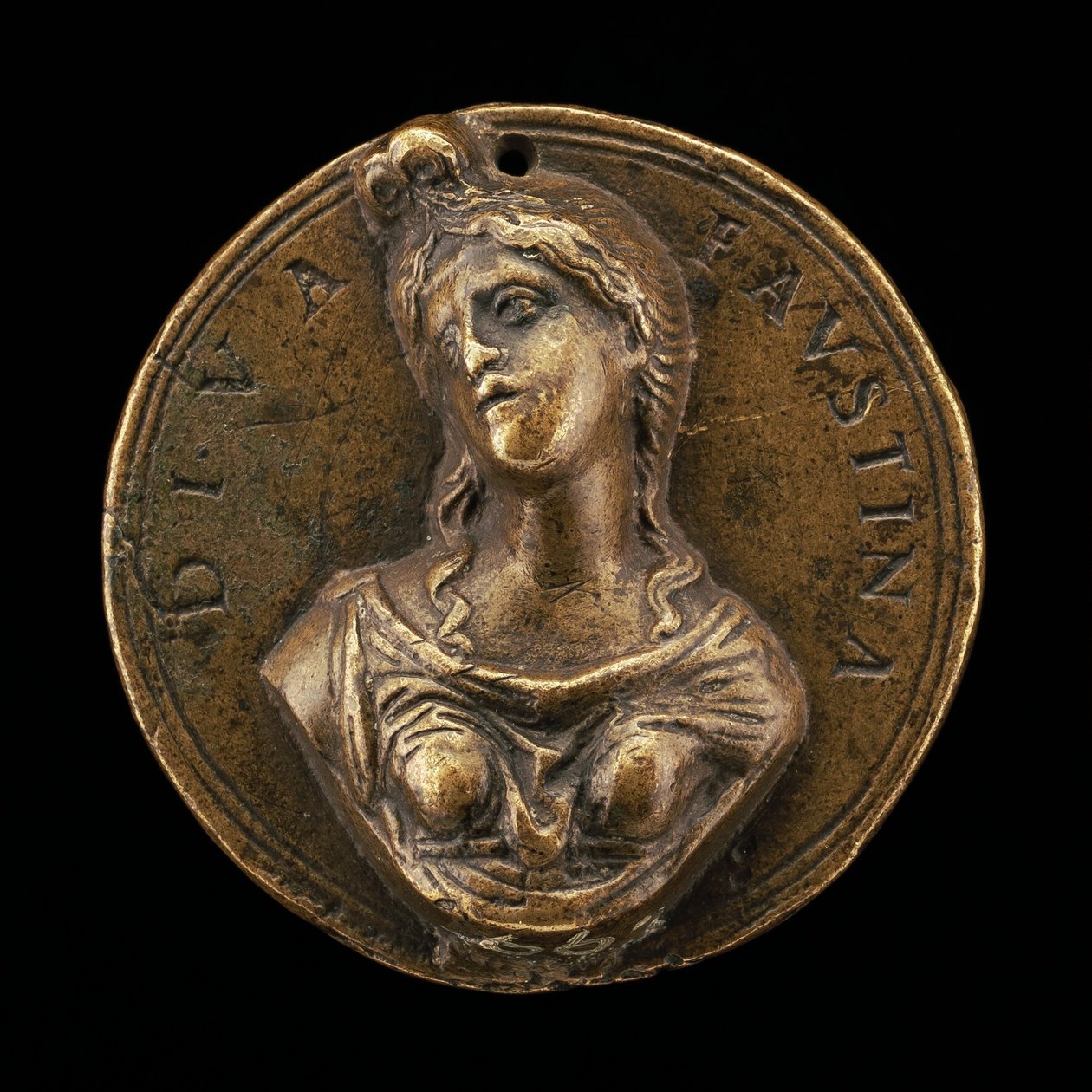 Diva Faustina [obverse] by Moderno
