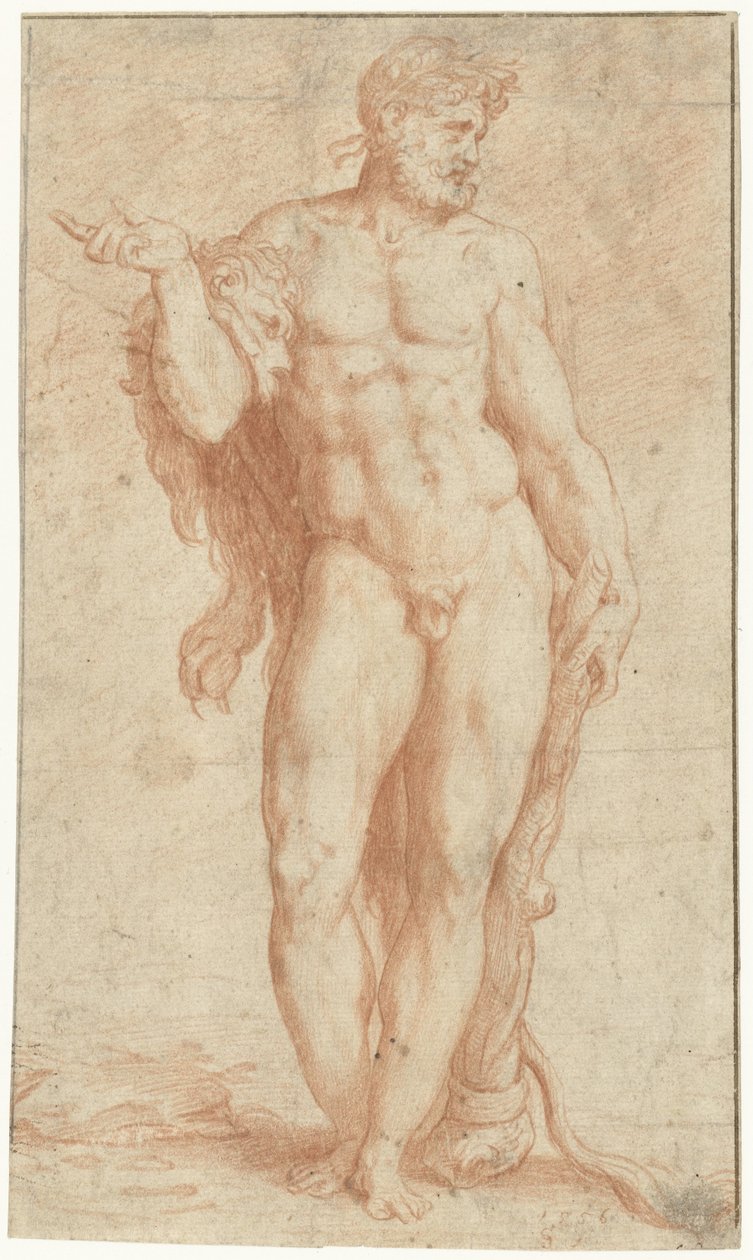 Hercules by Monogrammist CS (tekenaar)