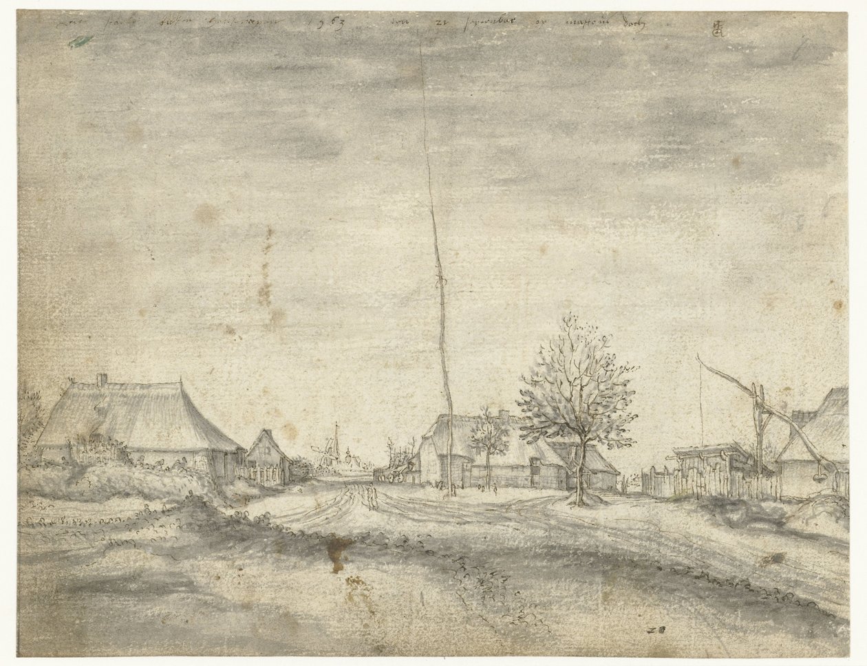 Countryside View Near Antwerp by Monogrammist IVLER