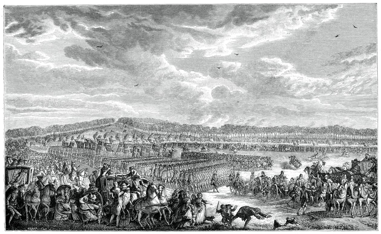 Review of the Swiss Guard by Moreau