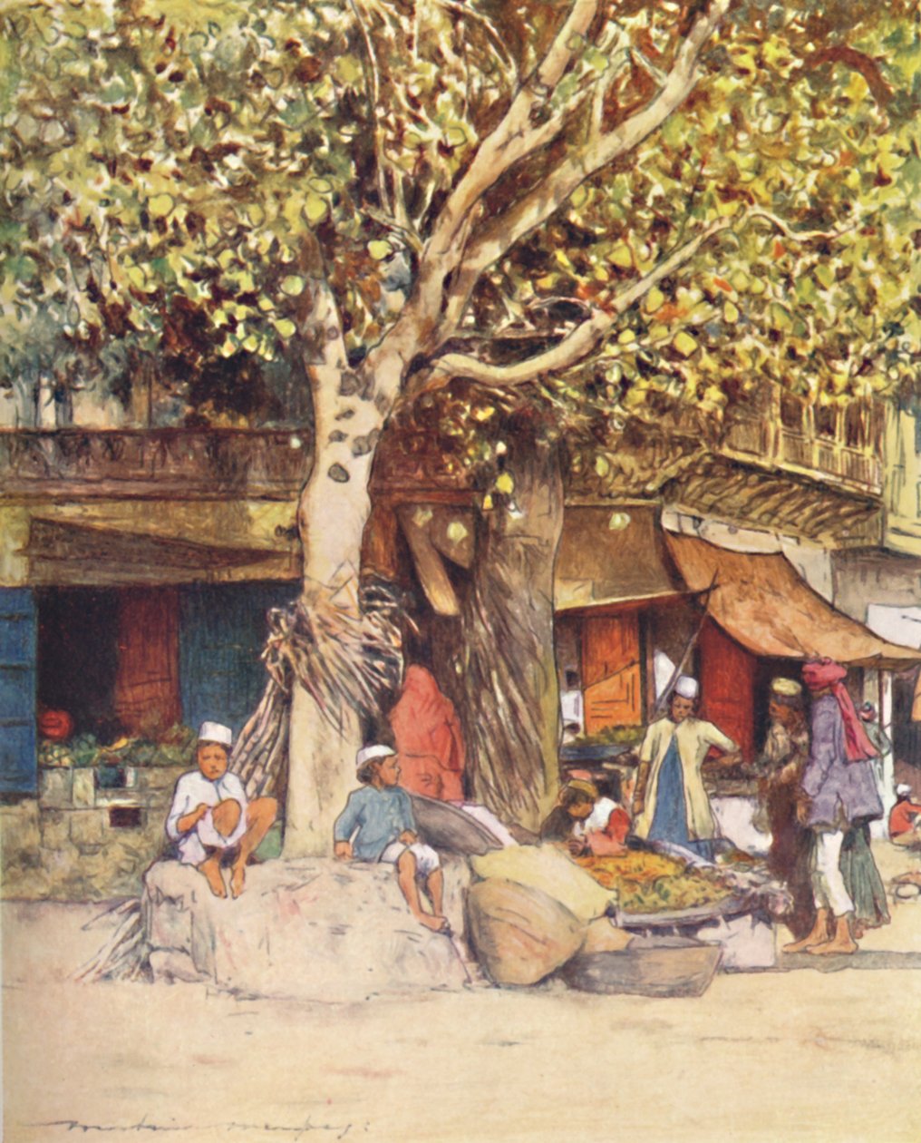 Mid-Day, Delhi by Mortimer Ludington Menpes
