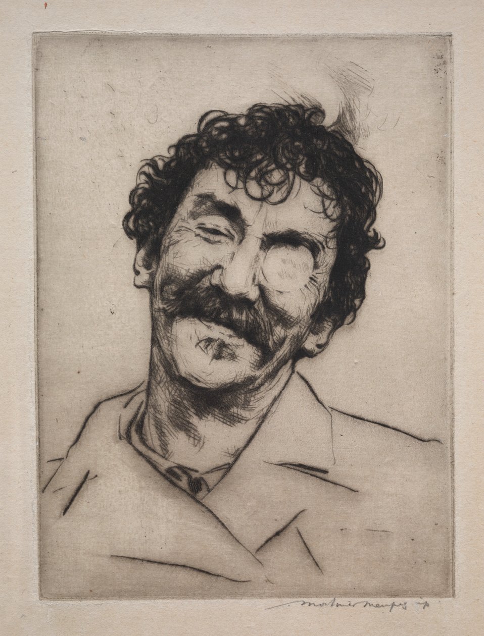 James MacNeill Whistler by Mortimer Menpes