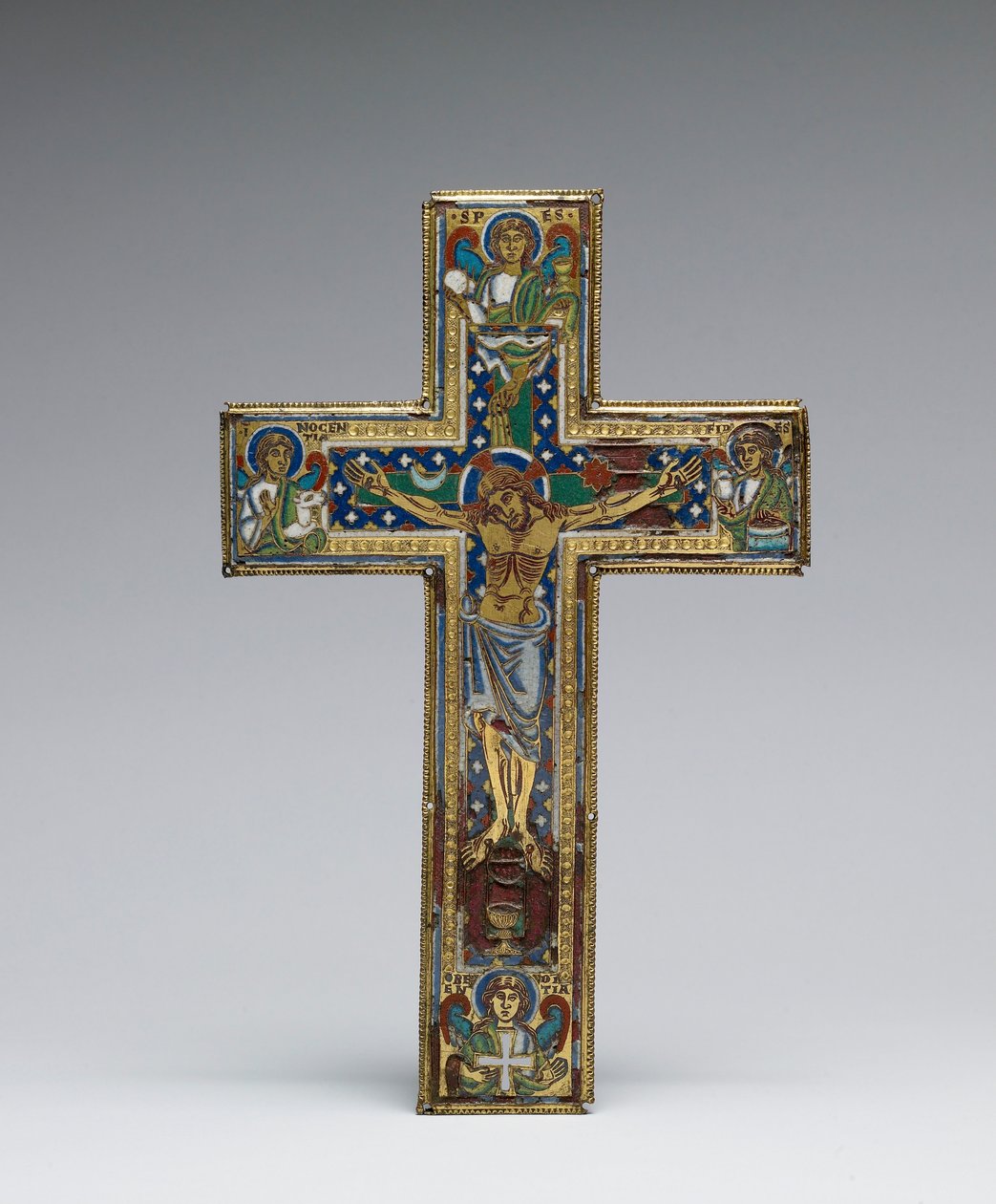Reliquary Cross by Mosan Workshop