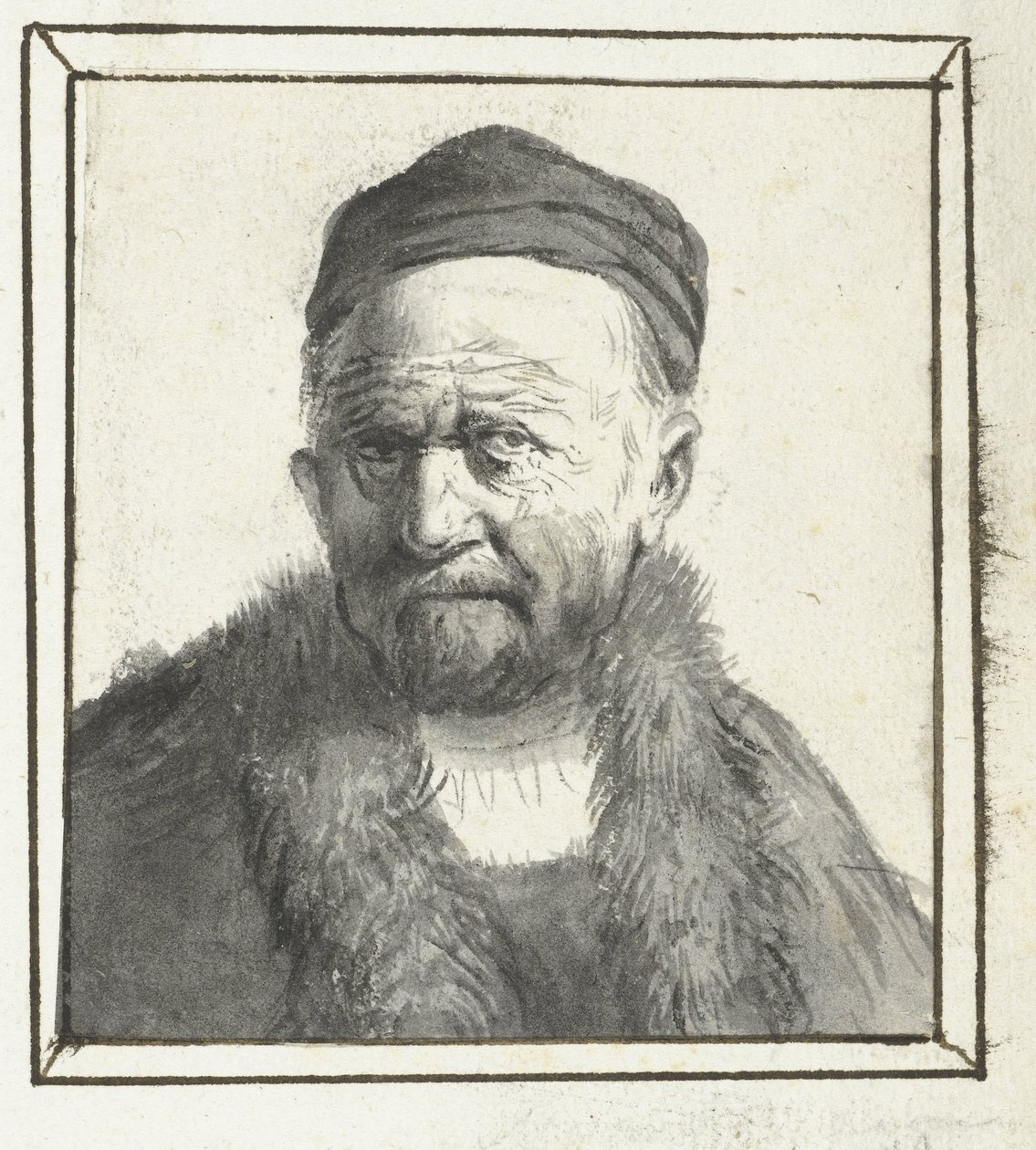Bust of a Man by Moses Ter Borch