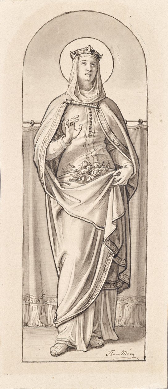 St. Elizabeth of Thuringia by Mór Than