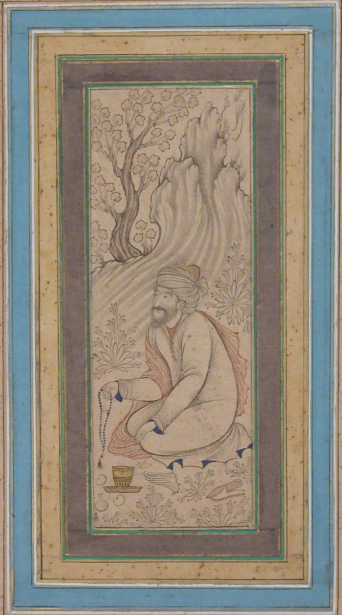 Man with Prayer Beads by Muhammad Ali