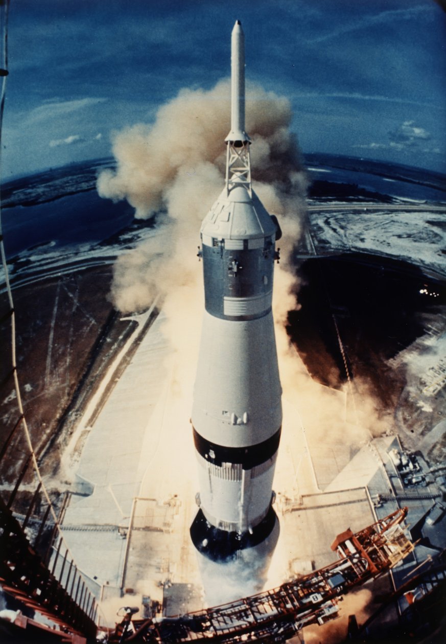 Apollo Lift Off by NASA Images