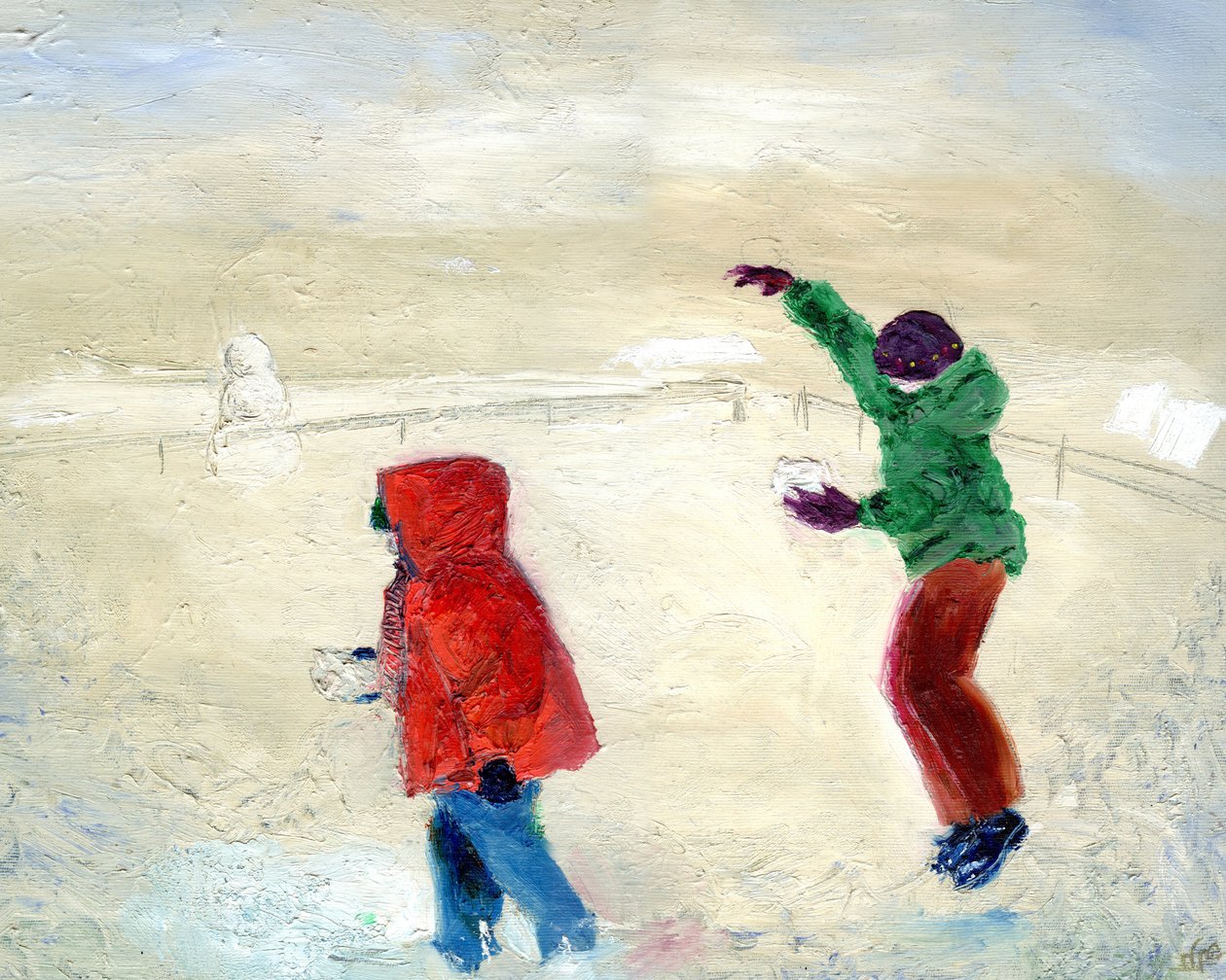 Snow! by Nancy Moniz Charalambous
