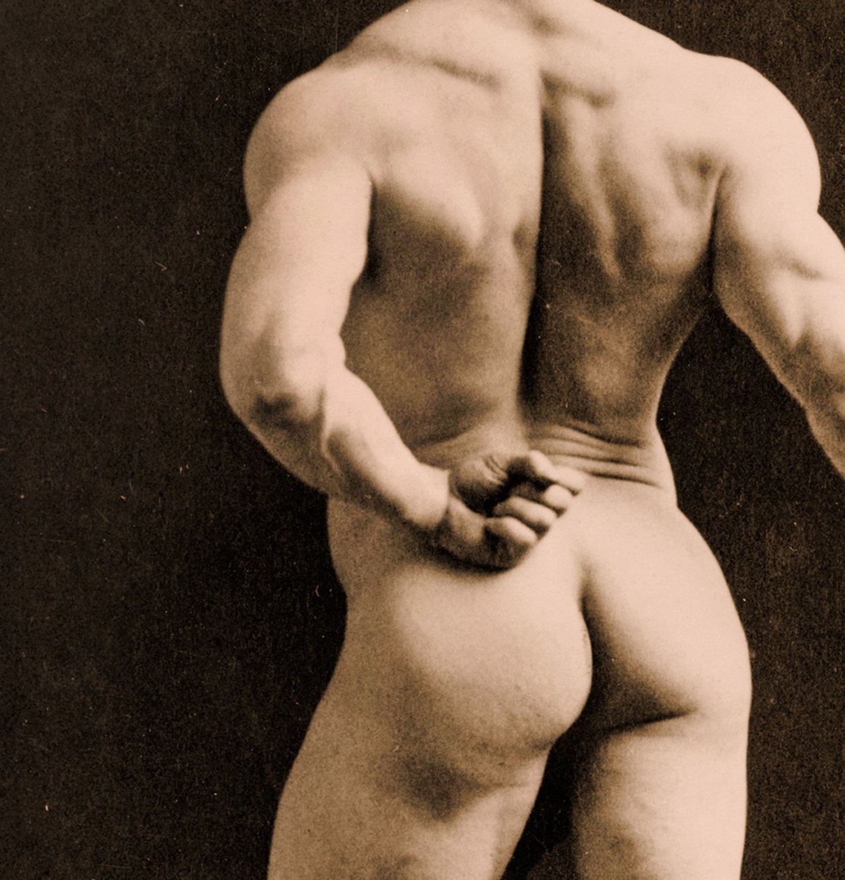 Eugen Sandow, in Classical Ancient Greco-Roman Pose, c.1893 by Napoleon Sarony