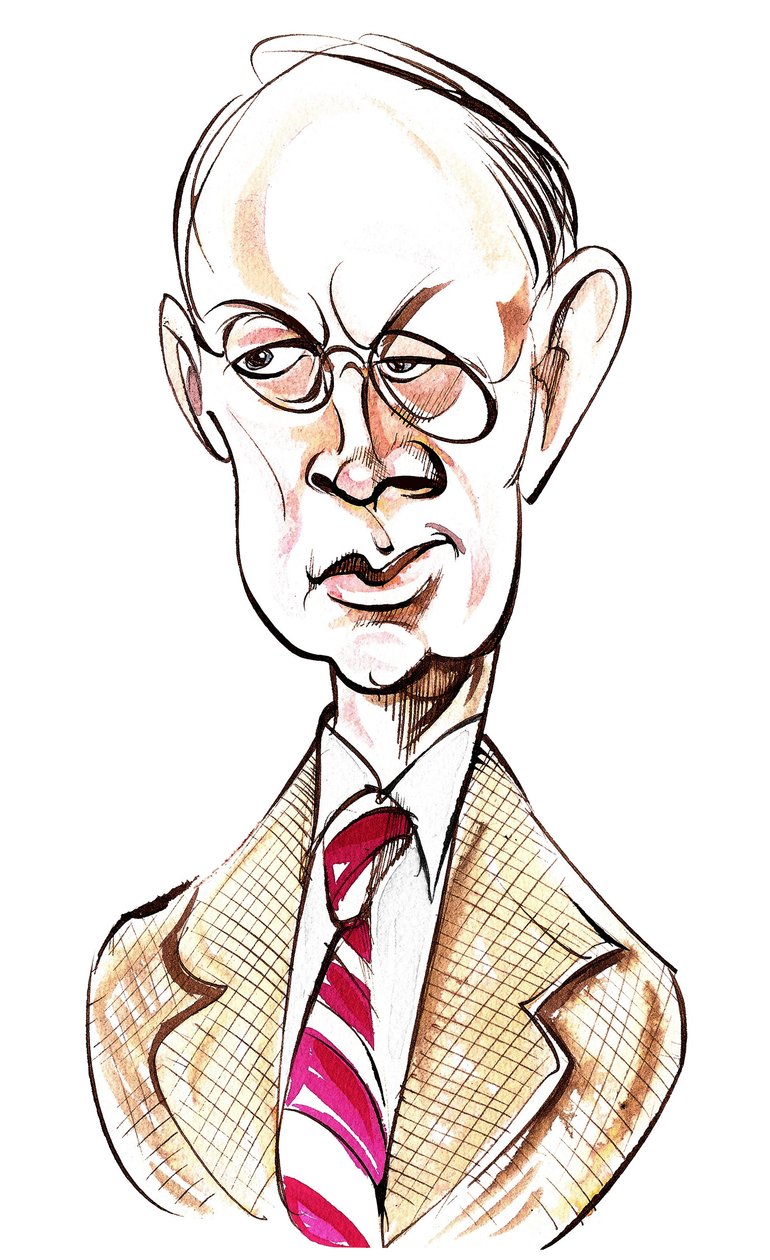 Sergey Prokofiev - caricature by Neale Osborne