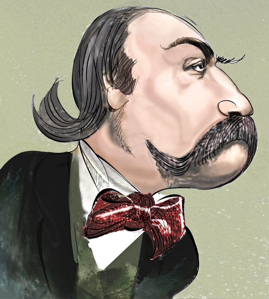 Gustave Flaubert, 2023 by Neale Osborne