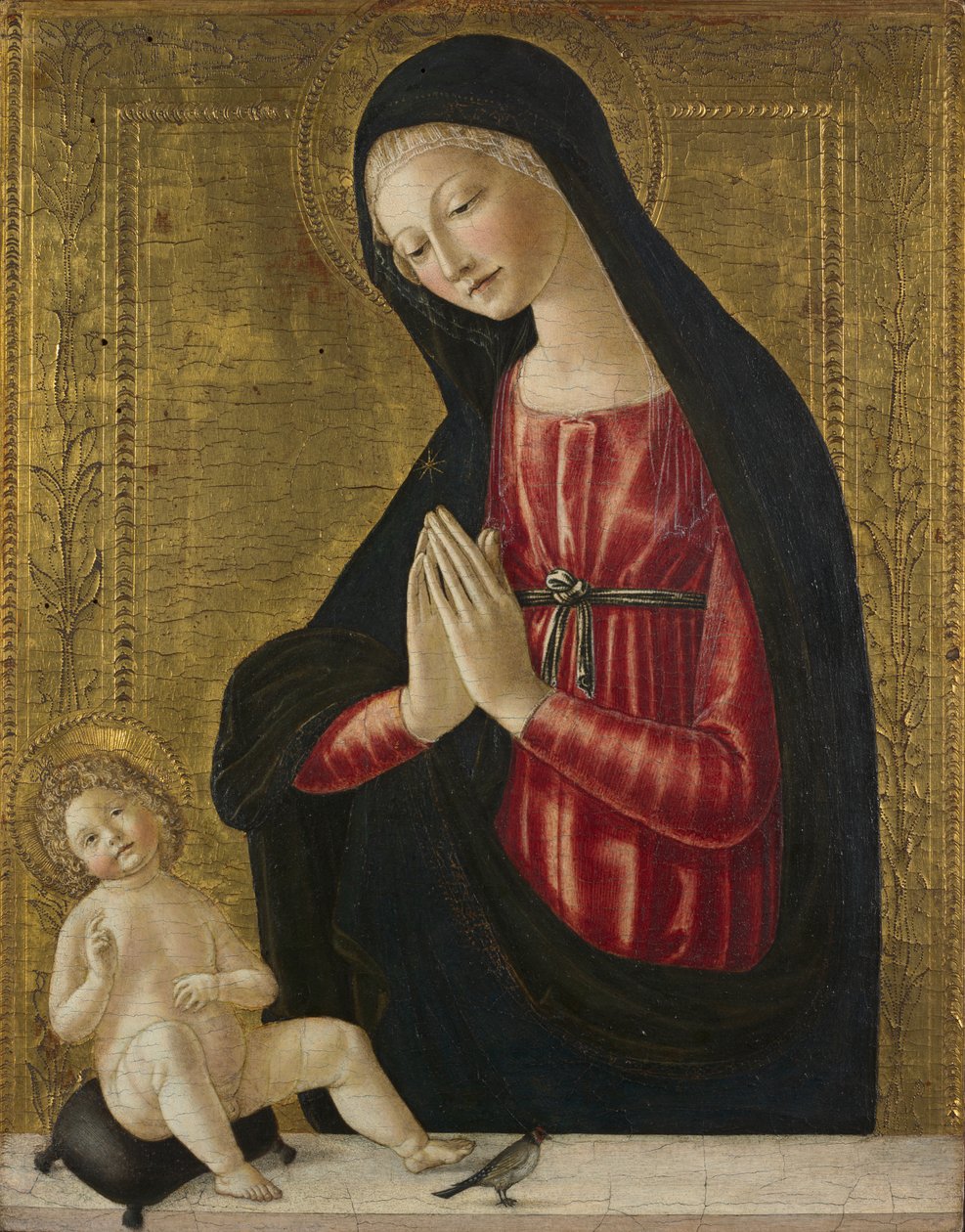 Virgin and Child with a Goldfinch by Neroccio de