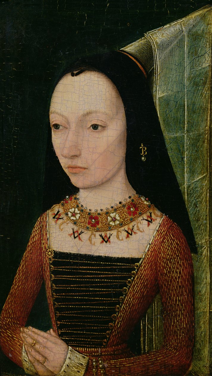 Margaret of York (1446-1503) Duchess of Burgundy, c.1477 by Netherlandish School