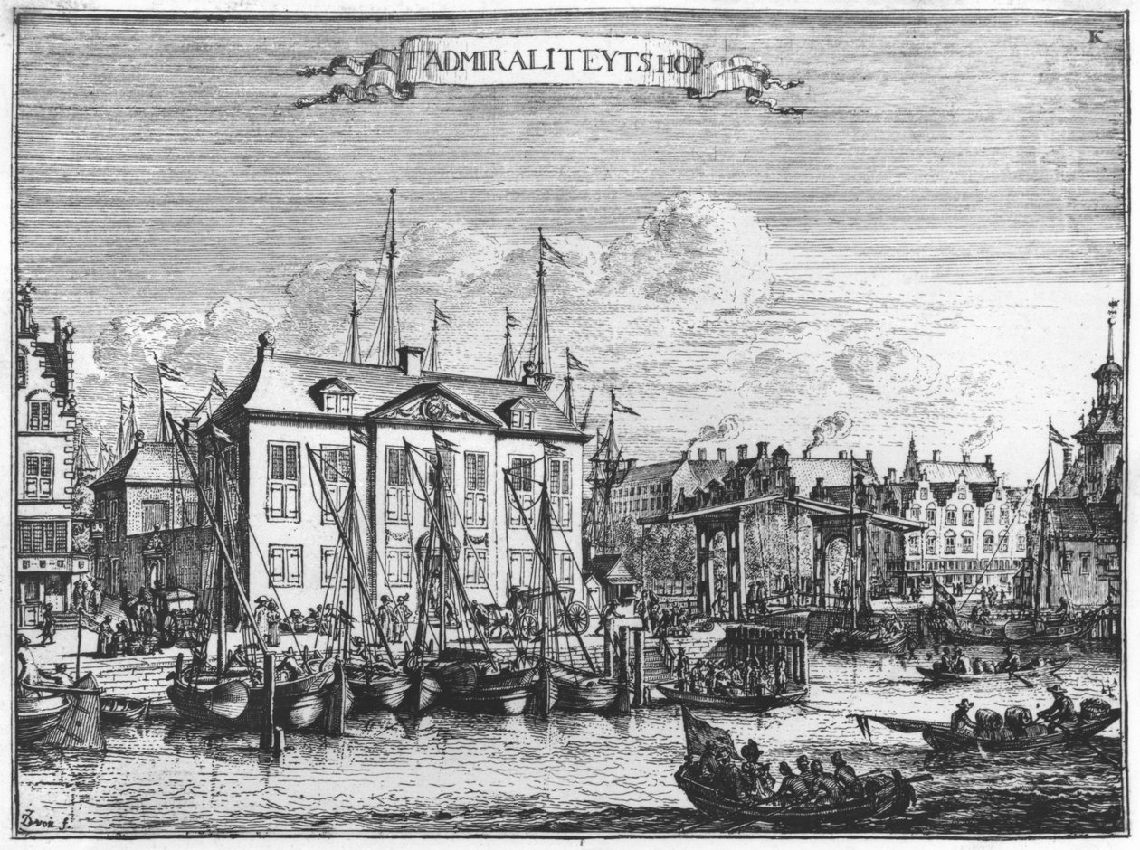 Admiralty House at Rotterdam by Netherlandish School