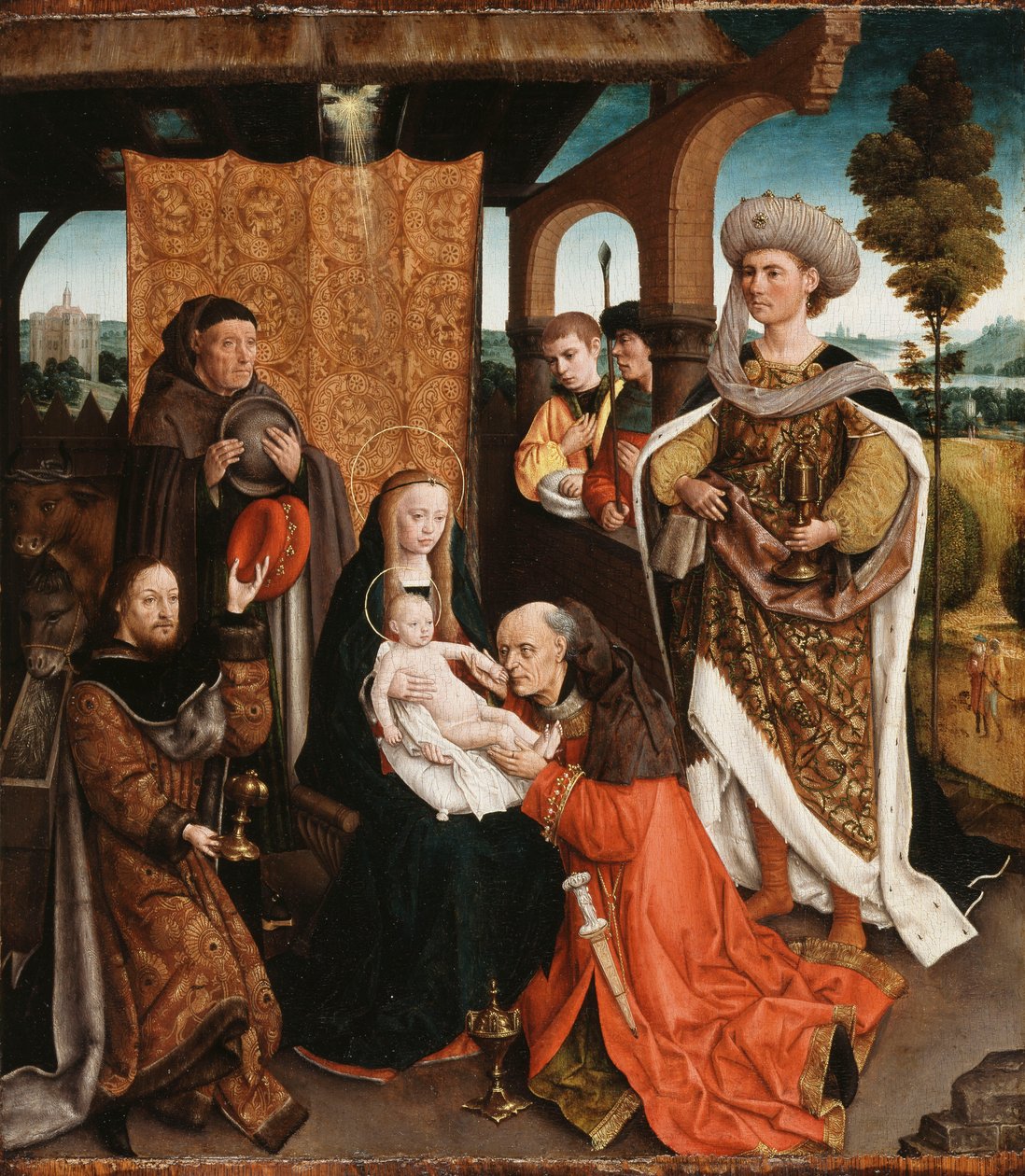 The Adoration of the Magi by Netherlandish School