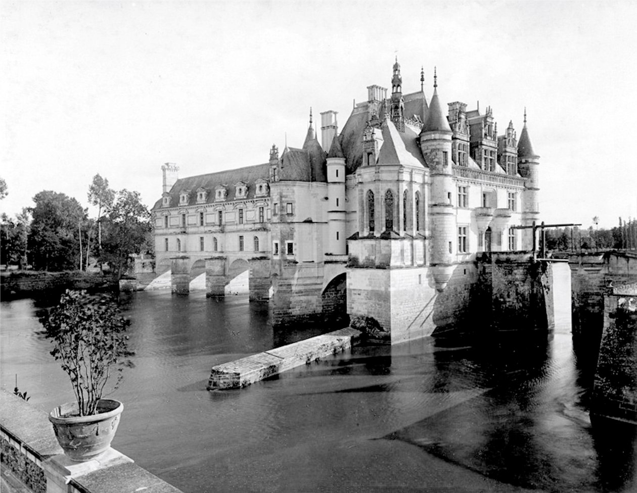 Castle of Chenonceau by Neurdein