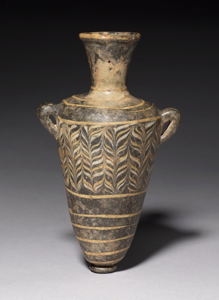 Unguent Bottle, or Amphoriskos by New Kingdom Egyptian