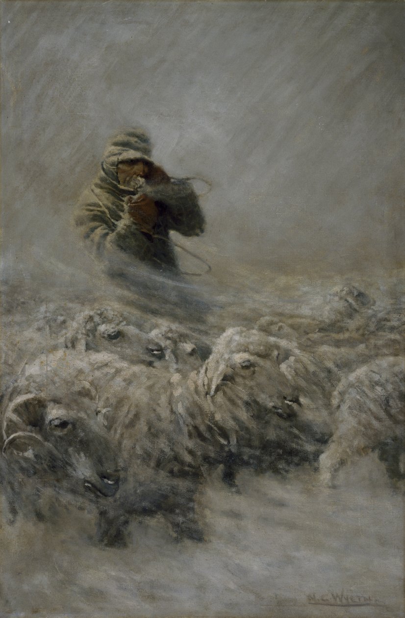 Sheep Herder, 1908 by Newell Convers Wyeth