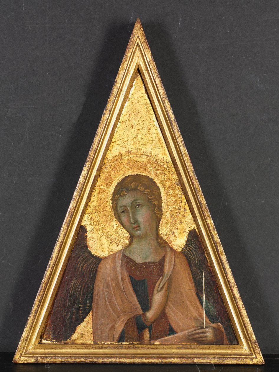 Pinnacle with Angel by Niccolò di Segna