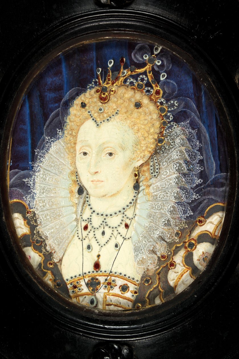 Queen Elizabeth I, c.1590 by Nicholas Hilliard