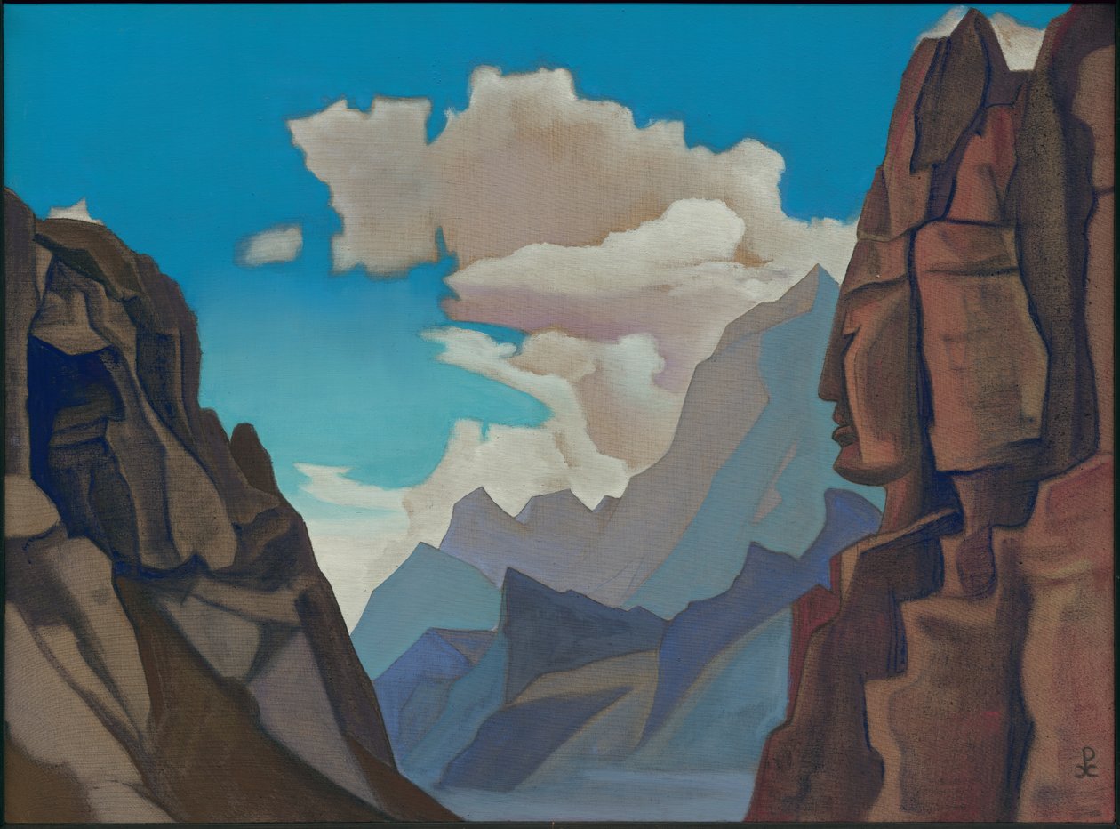 Great Spirit of the Himalayas by Nicholas Roerich