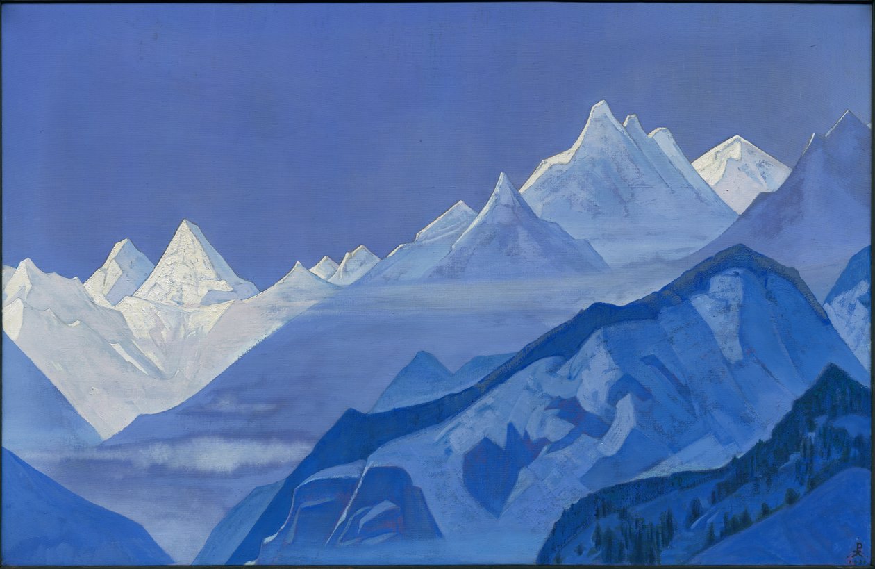 Guru-Guri Dhar, 1931 by Nicholas Roerich
