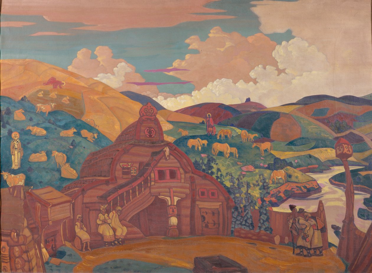 The Three Joys by Nikolai Konstantinowitsch Roerich