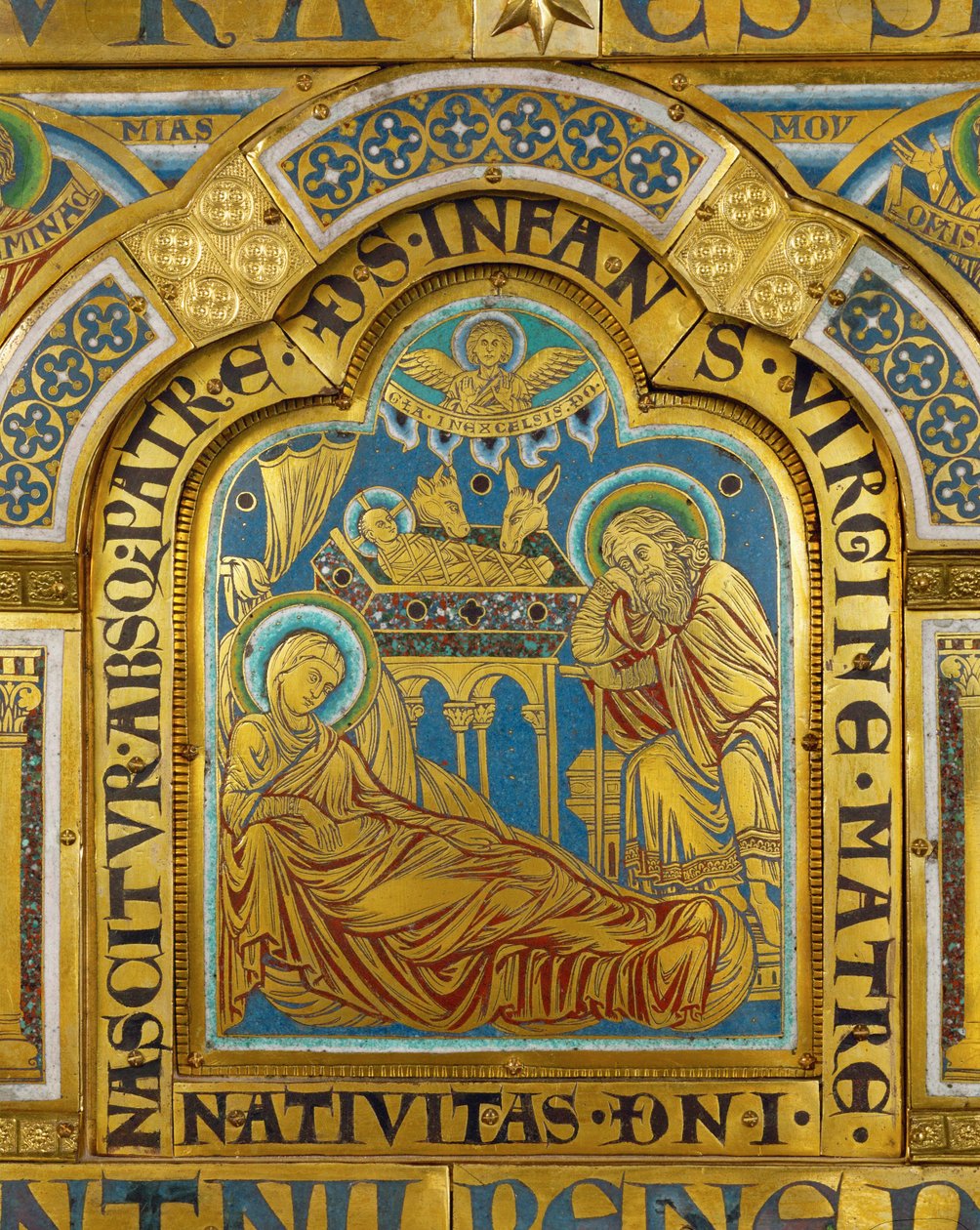 The Nativity from the Verdun Altar by Nicholas of Verdun