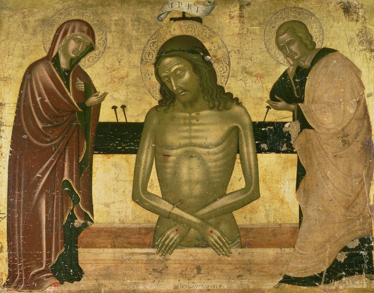 The Agony of Christ with the Virgin and St. John the Baptist by Nicola Zafuri