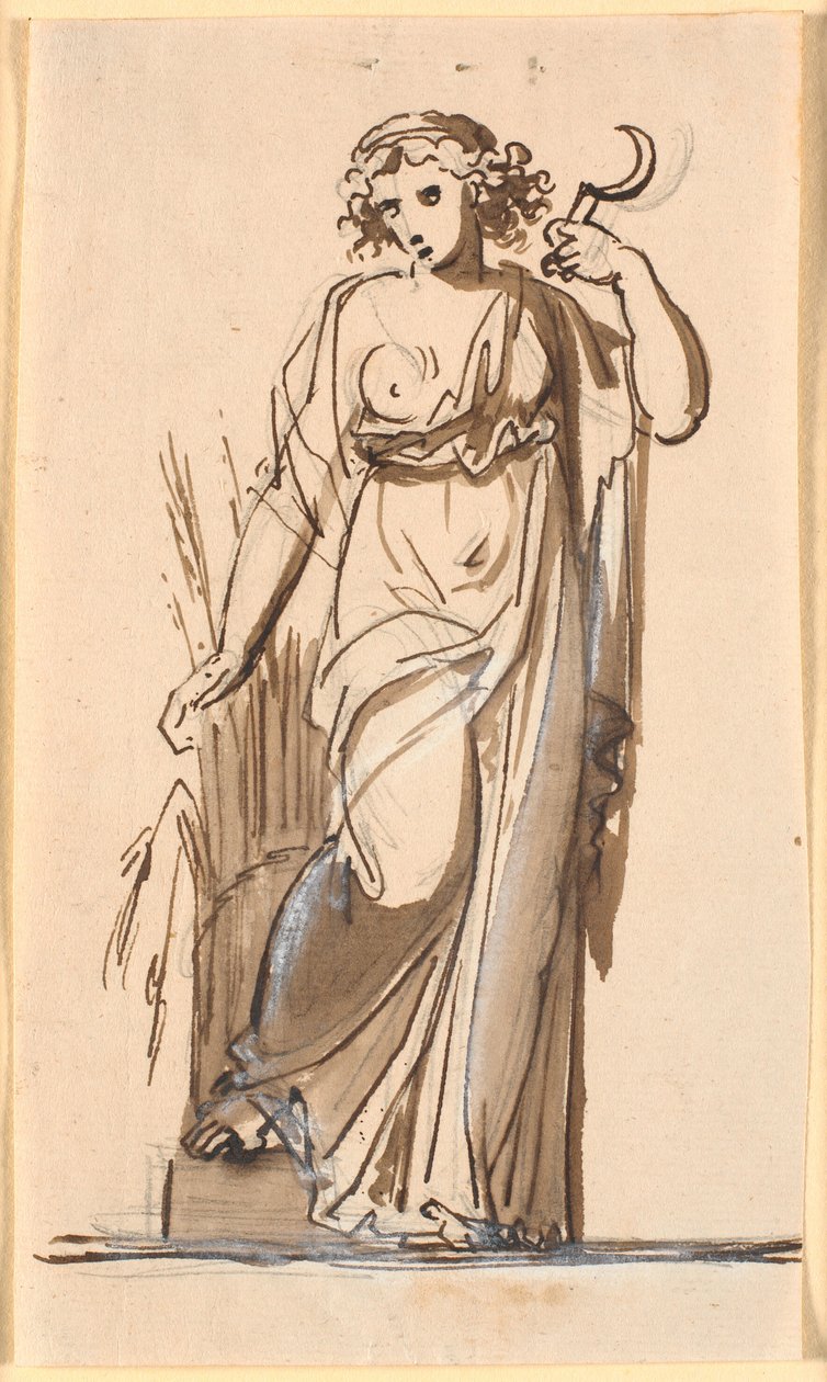 Ceres, Goddess of the Harvest by Nicolai Abildgaard