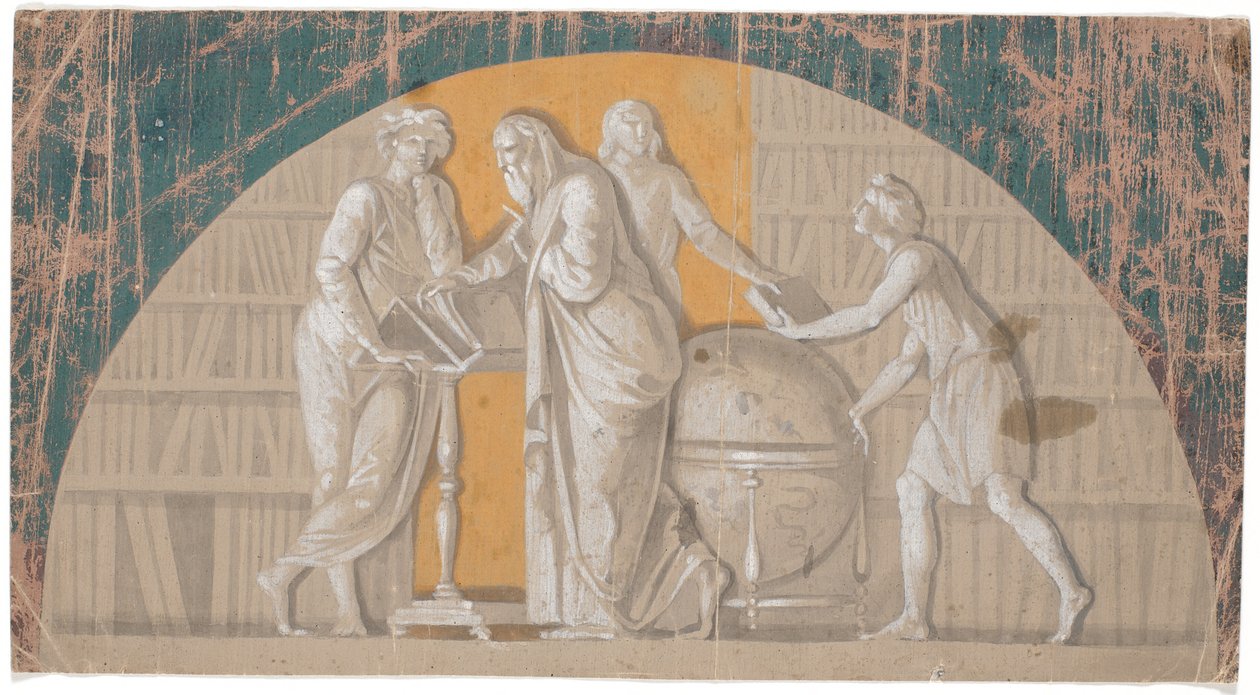 The Establishment of the Royal Library by Nicolai Abildgaard
