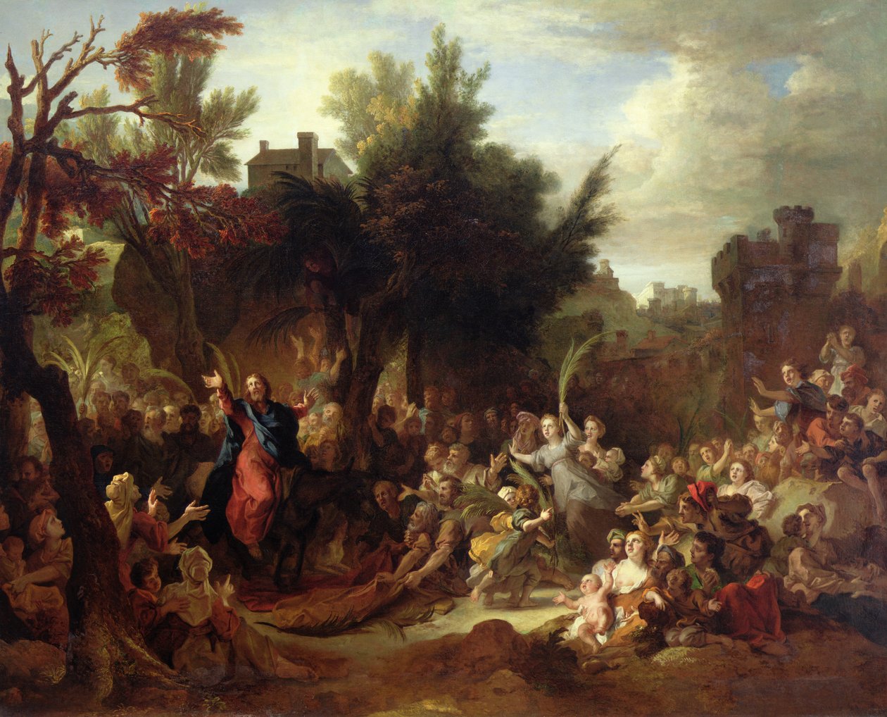 The Entry of Christ into Jerusalem by Nicolas de Largillière