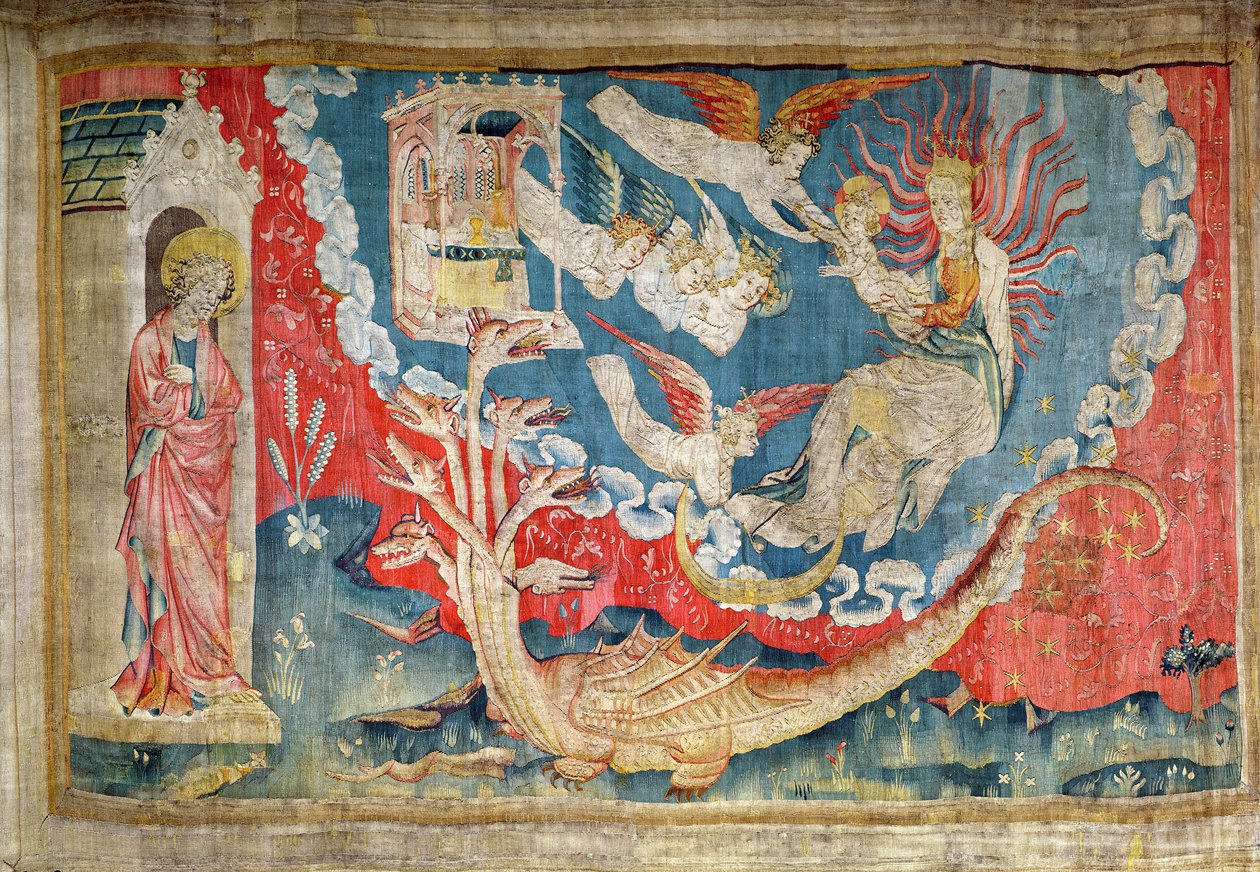 The Woman About to Give Birth and the Great Dragon Waiting to Devour the Infant (no.35 from 
