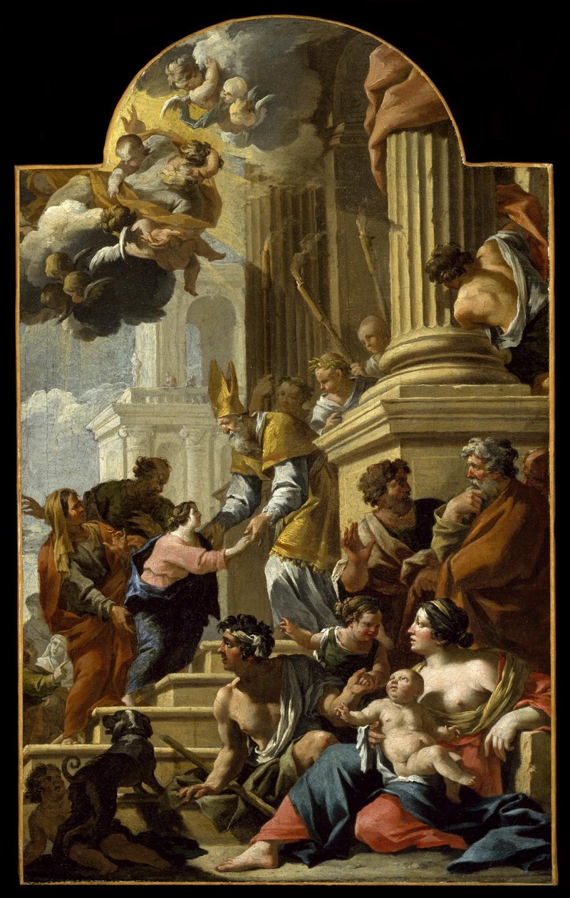 The Presentation of the Virgin in the Temple by Nicolas Chapron