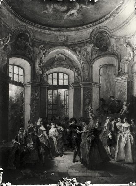 Dance in a Pavilion, c.1719-23 by Nicolas Lancret
