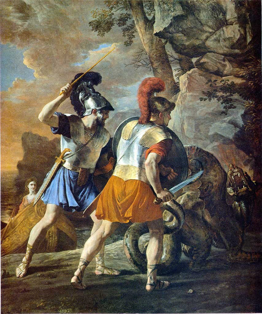 The Companions of Rinaldo by Nicolas Poussin