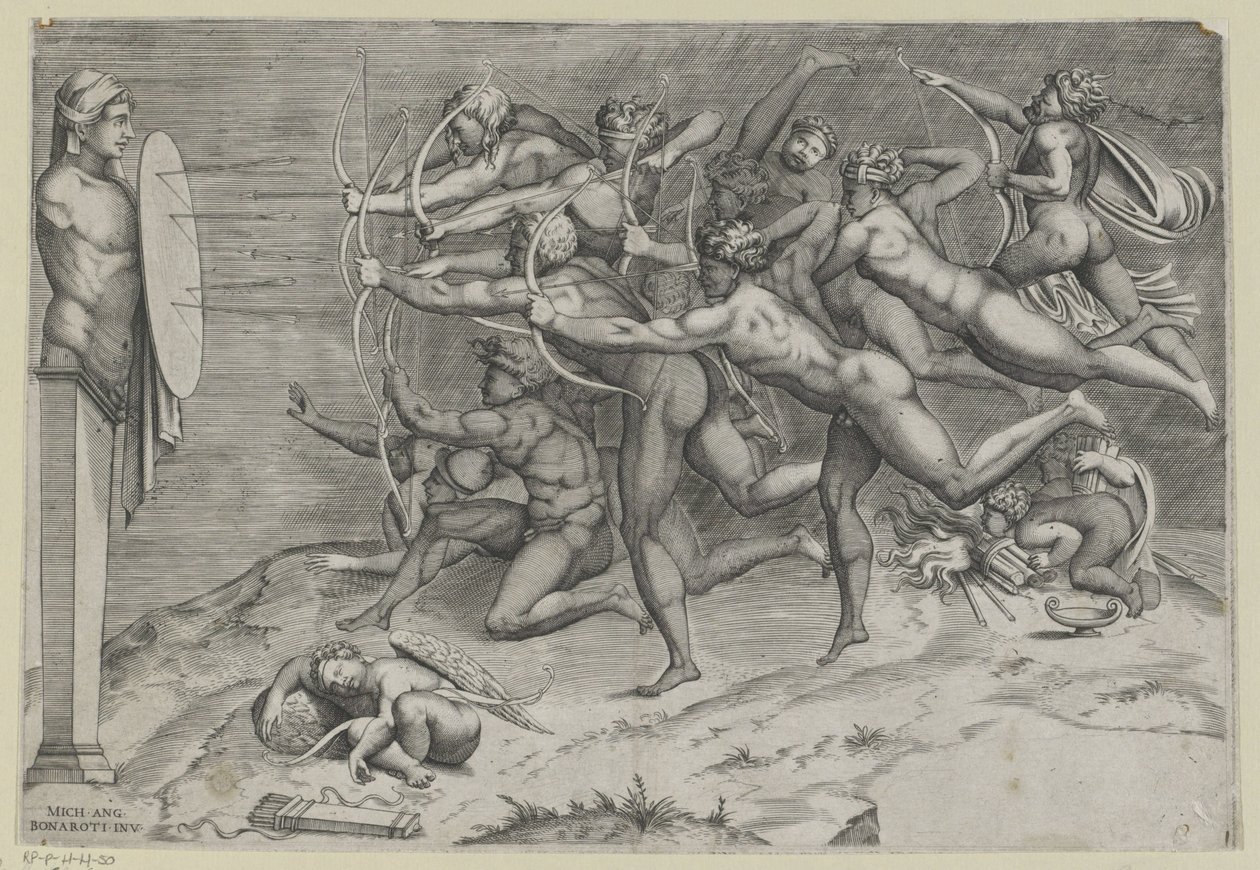 Drifting by Nicolas Beatrizet (attributed to)
