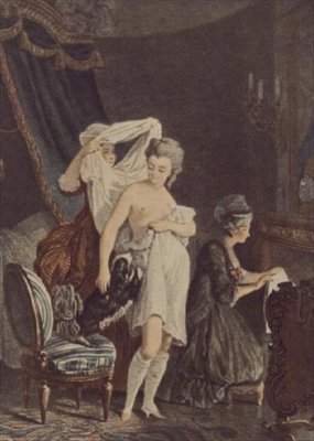 Getting Dressed by Nicolas Francois Regnault