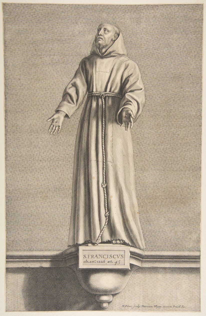 St. Francis by Nicolas Pitau