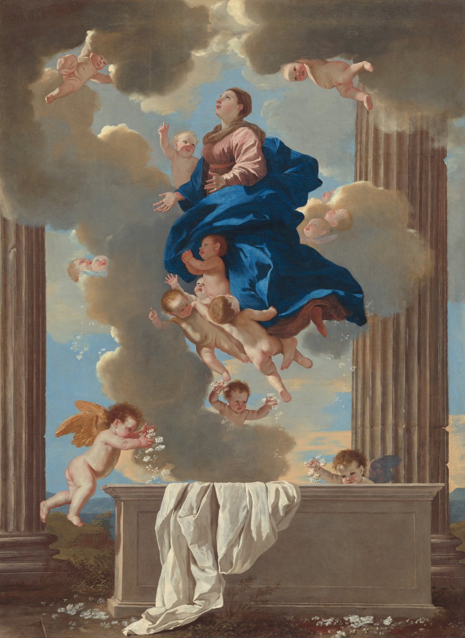 The Assumption of the Virgin by Nicolas Poussin
