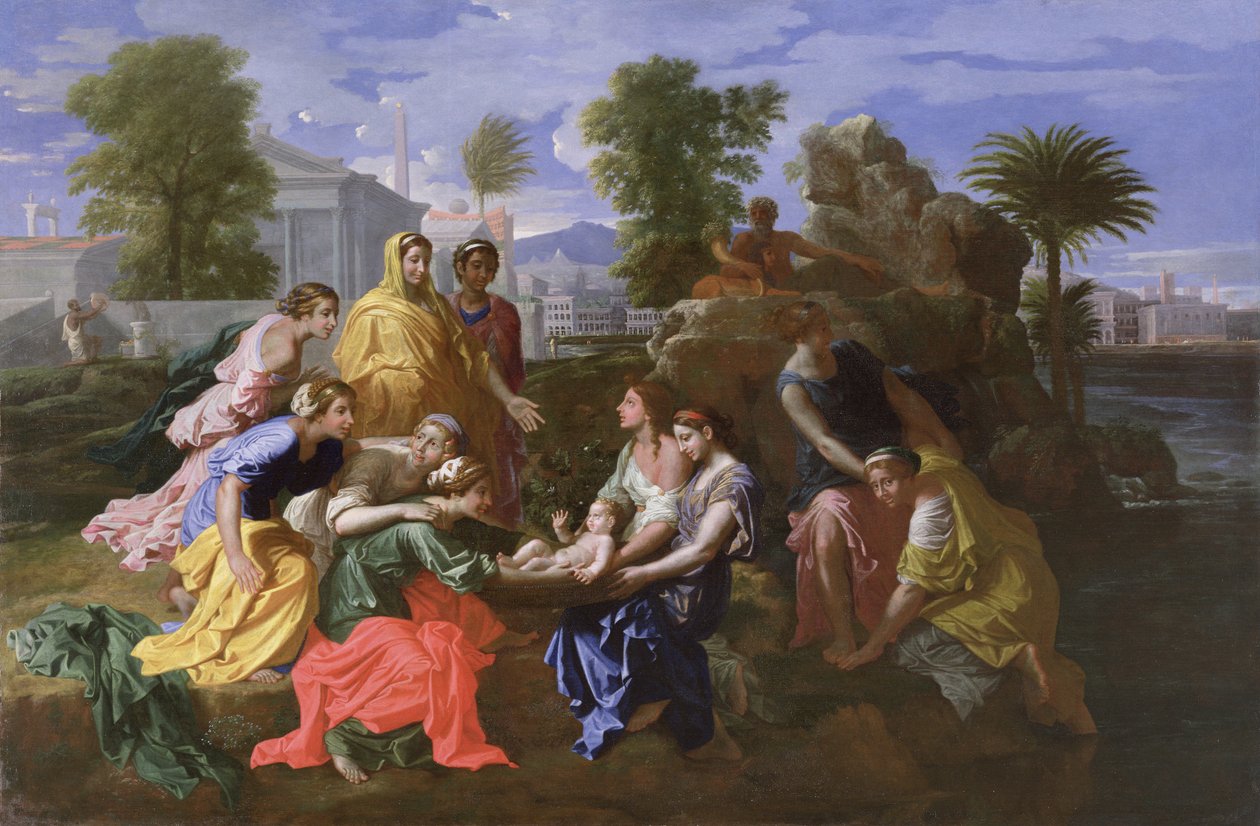The Finding of Moses by Nicolas Poussin