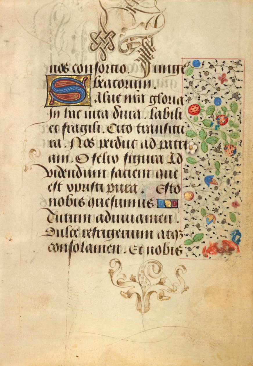 Decorated Text Page by Nicolas Spierinc