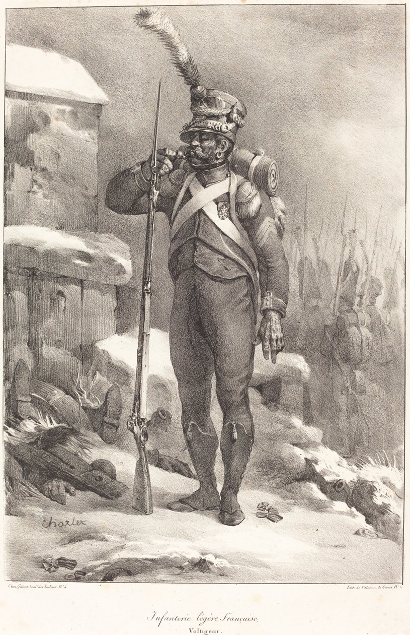 French Light Infantry, Voltigeur by Nicolas Toussaint Charlet