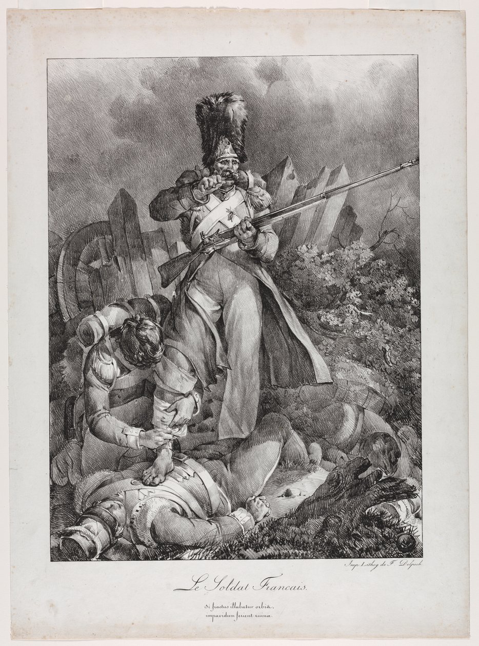 The French Soldier by Nicolas Toussaint Charlet