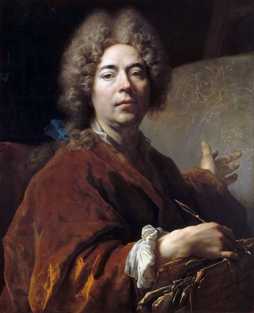 Self-Portrait by Nicolas de Largillière