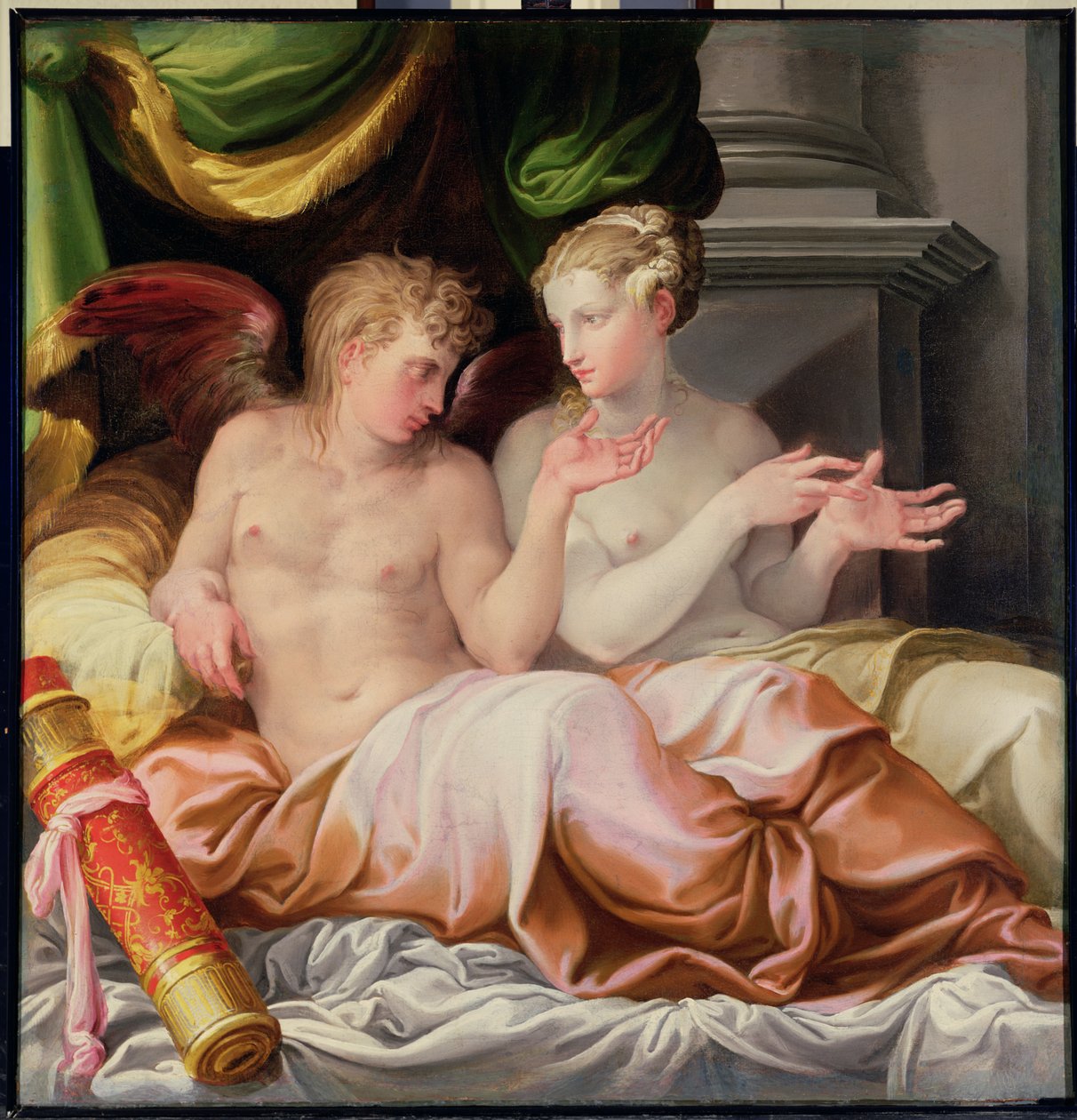 Eros and Psyche by Nicolo dell Abate