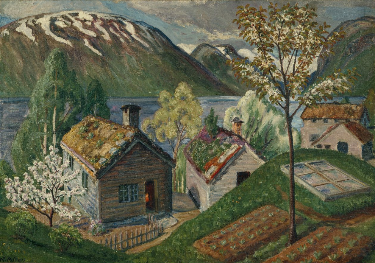 Mistbenken (Cold frame) by Nikolai Astrup