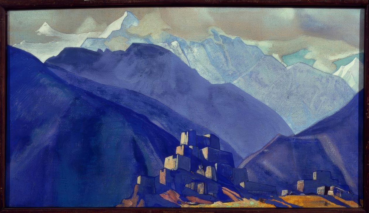 Stranghild. Monastery in the Mountains by Nikolai Konstantinowitsch Roerich