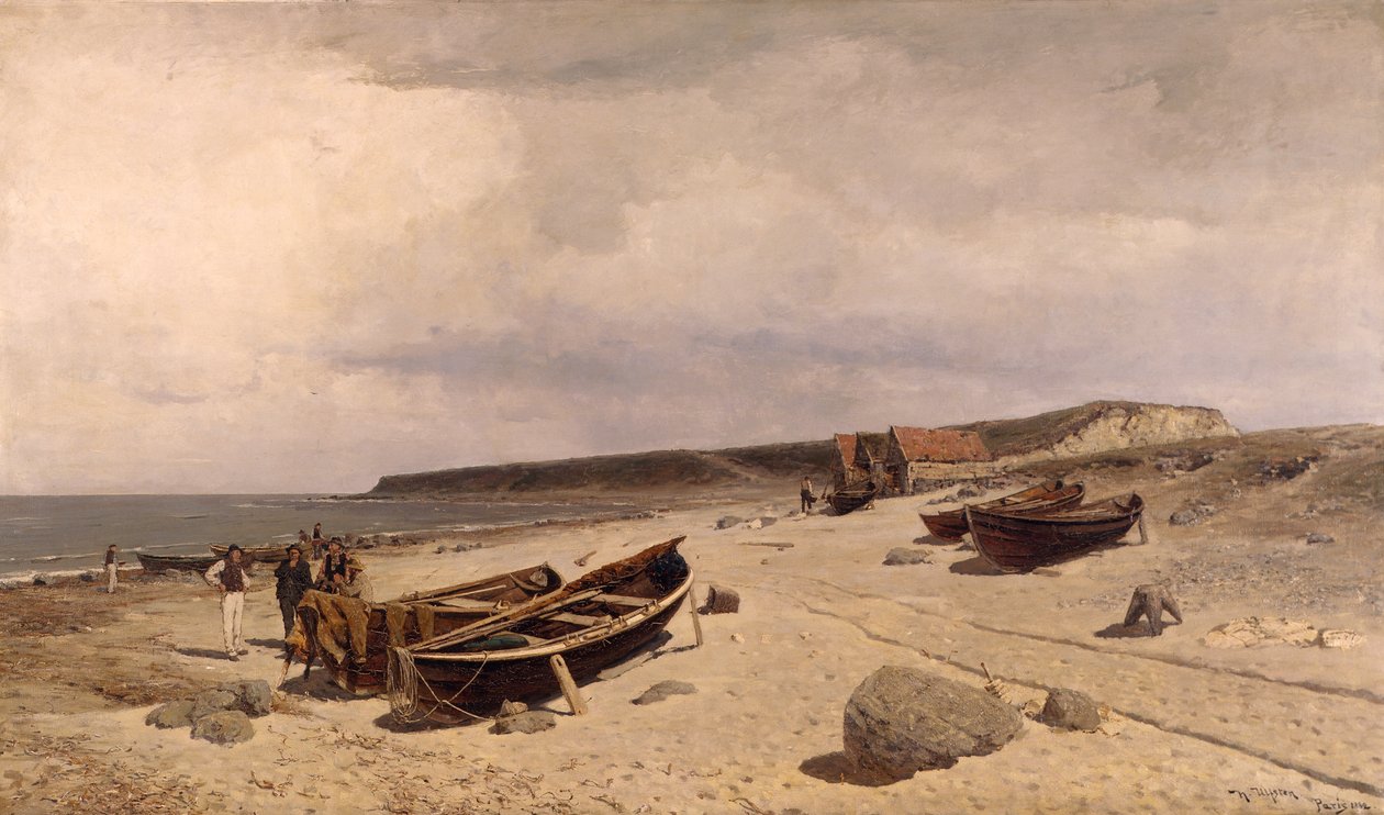 Part Of Beach From Jæren by Nikolai Martin Ulfsten